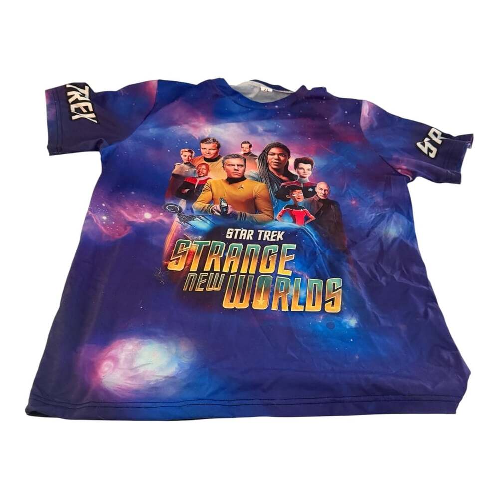 Star Trek Strange New Worlds Graphic T-Shirt XL Tee RUN SMALL see below